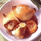 Apricot dumplings with marzipan Cake recipe