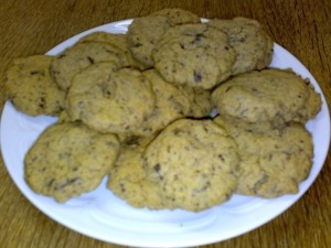 Chocolate chip cookies with peanut butter Biscuits recipe
