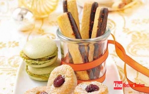 Green tea Macarons Biscuits recipe