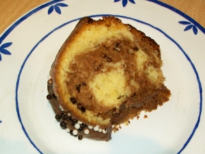 Juicy marble cake with chocolate Knusperbllchen Gugelhupf recipe