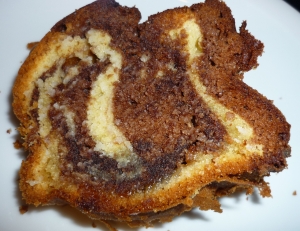Mamorkuchen with chocolate hazelnut cream Cake recipe