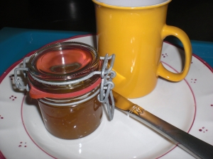Apricot and fig jam