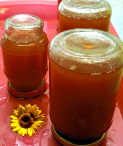 Apricot and melon jam