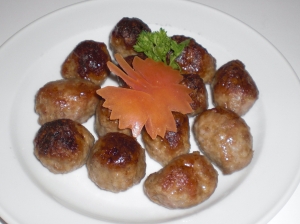 Bavarian Meatballs