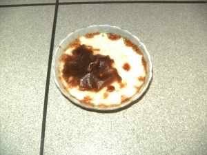 Brown rice pudding