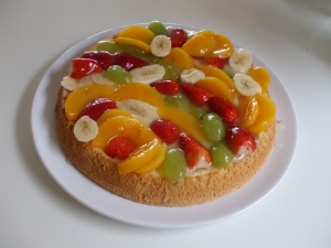 Classic fruit cake with Bisquitboden Pie recipe