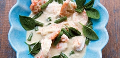 Green Curry with Shrimp