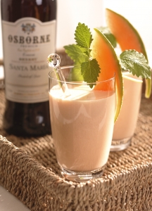 Melonsherry smoothie
