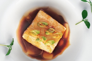 Cod Fillet With Soy Sauce And Peanut Oil