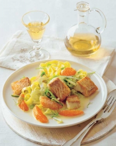 Cod With Fennel Pasta