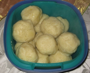 Potato Dumplings Made From Boiled Potatoes
