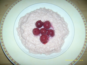 Rice-pudding-with-cherries-recipe