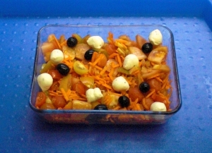 Maltese Salad Carrots And Papayatomato Salad
