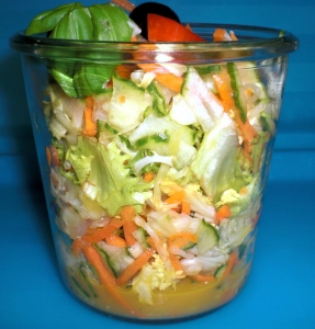 Cabbage Salad With Carrots And Zucchini