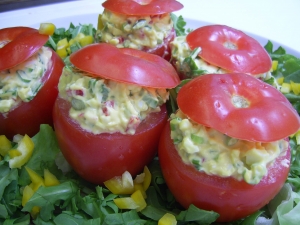 Colorful Egg Salad