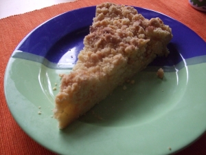 Apple cake with crumble Cake recipe