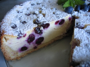 Cheese cake with blueberries cherries mandarins or your favorite fruit Cheesecake recipe