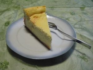 Cheese cake with vanillaalmondMrbteigboden Cheesecake recipe