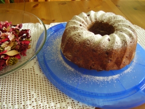 Cherry walnut cake Gugelhupf recipe