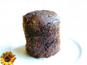 Chocolate cake baked in the jam jar Basic Recipes recipe