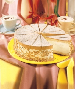 Cream Cheese Cake with Lemon Cream Cheesecake recipe