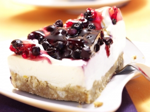 Cream cheese cake with blueberries Cake recipe