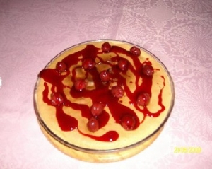 Flavor Wave Oven in Cherry pudding baked Cake recipe