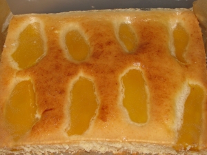 Mango and coconut lemon slices Sheet Cake recipe