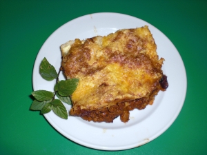 Mince and lasagna I recipe