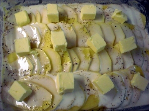 Potato gratin alla mama recipe