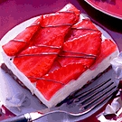 Strawberry mascarpone cuts Cake recipe