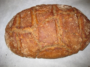 Whole grain wheat bread with sourdough 850g Bread recipe