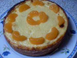 small cheese cake mandarin Cheesecake recipe