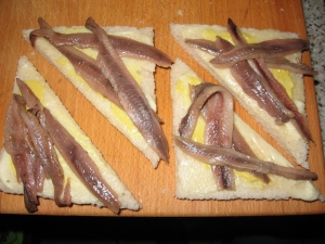 Anchovy Canaps