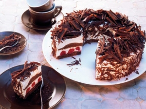 Black Forest Cherry Torte Cake recipe