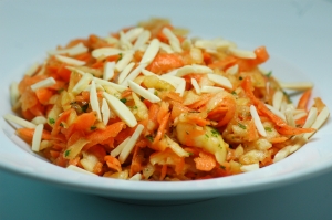 Carrot and apple salad