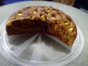 Chocolate apple cake with Amaranth Cake recipe