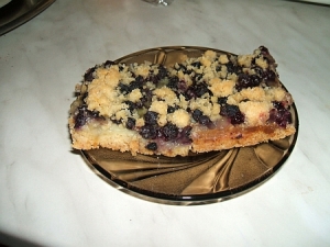 Crumble Blueberry pudding cake Cake recipe