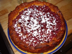 Gooseberries on quarkoil dough Cake recipe