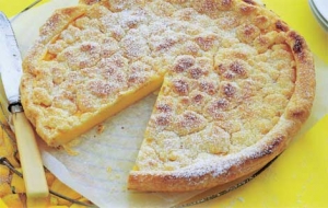 Lemon Streusel Tart Cake recipe