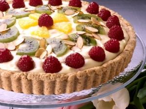 Lemon fruit tart with almonds Cake recipe