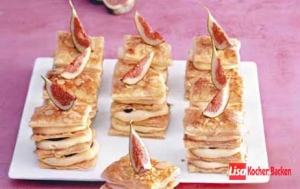 Plum Puff Pastry Tart Cake recipe