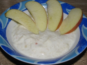 Quark apple dish
