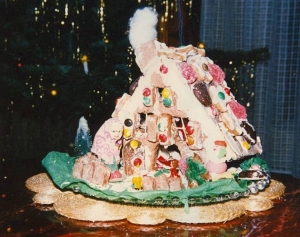 The gingerbread house of fairy tale witch Cookie recipe