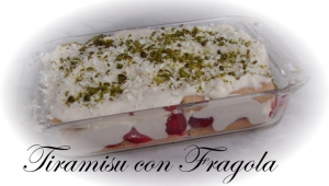 Tiramisu con Fragola strawberry tiramisu