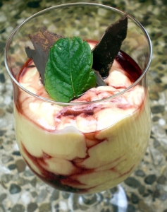 Vanilla Soy Cream with Strawberry cast