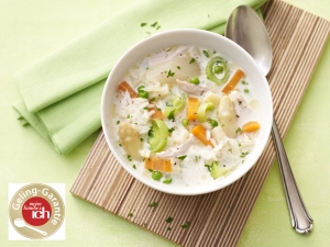 Chicken soup with rice