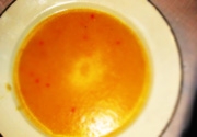 Curried pumpkin soup