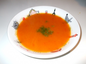 Pumpkin and pepper soup