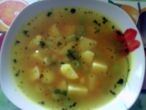 Spring Potato Soup
